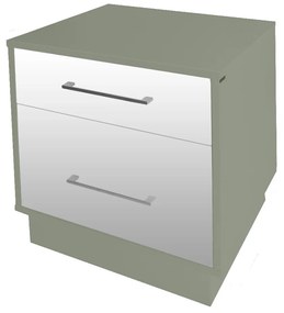 Mesa de Cabeceira Harmonie - Verde Menta