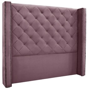 Cabeceira Cama Box Queen 160 cm Vicenza Veludo S04 - D'Rossi - Uva
