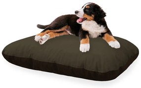Almofada Cama Pet Mila Veludo Cores - Marrom