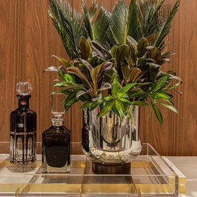 Bowl Volupté Grande Prata C/ - Madeira  Madeira