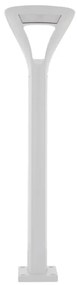 Balizador Led Metal Branco Fosco 12W 4000K