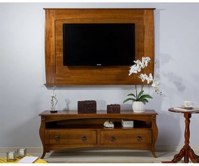 Rack de Madeira Maciça Status Brasil ATIVA MÓVEIS -