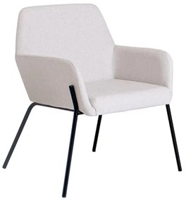 Poltrona Agnes Estrutura Aço Carbono Design Contemporâneo
