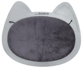 Arranhador de Parede para Gatos B100 Cinza - Sheep Estofados - Cinza claro