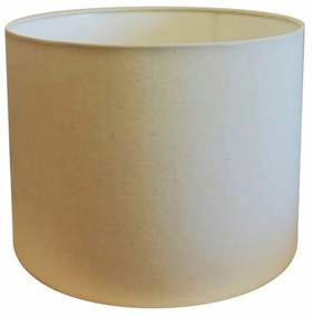 Cúpula abajur cilíndrica cp-8022 Ø45x30cm algodão crú