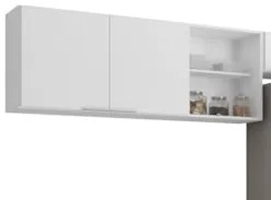 Armário de Cozinha CP03 Para Pia 150cm Pérola Z34 Branco    - Mpozenat