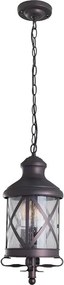 Pendente Vidro Ferro Cafe Ip54 Americano