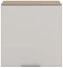 Armário de Cozinha Aéreo 58cm Grace Carvalho Oak/Off White Z44 - Mpoze