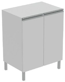 Balcão Lavandeira 2 Portas 1 Prateleira Bs 33 - Branco