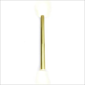 Arandela Linder Tubo Cilíndrico 04X4,5X60Cm 02Xmr11 Metal Alumínio - O... (PRETO)