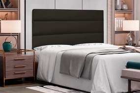 Painel La Italiana Para Cama Box Casal 140 cm Corino S04 - D'Rossi  - Marrom