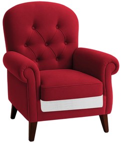 Poltrona Natalina Papai Noel North Pole Suede