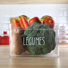 Organizadores de Geladeira com Etiqueta