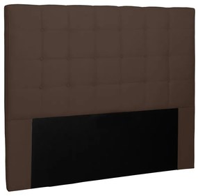 Cabeceira Verona Para Cama Box Casal 140 cm Suede - D'Rossi - Café
