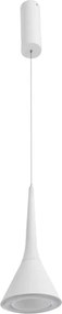 Pendente Led Alum&amp;amp;#xED;nio 11w 3000k &amp;amp;#xD8;12cm Flora - BRANCO