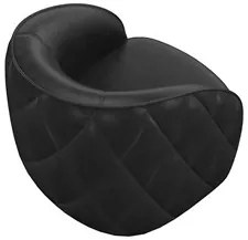 Kit 2 Poltronas Decorativa para Sala 90cm Tressê Zion M22 Sintético Pr