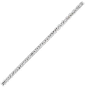 Perfil Led Embutir Branco 23W 3000K 150Cm