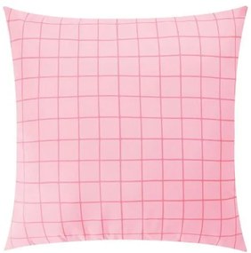 Capa de Almofada Traços Rosa 1 Peça