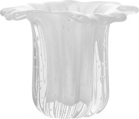 Vaso Murano Napoles M Quartzo Pérola