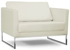 Poltrona Decorativa Maia 106cm C26 Corano Bege Claro - Domi