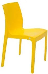 Cadeira Tramontina Alice Polida em Polipropileno Amarelo