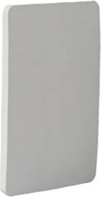 Placa Cega Termoplástico Branco 4x2