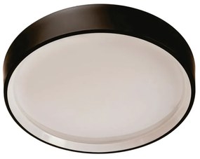 Plafon Rubi Ø53X14Cm Led 30,5W Bivolt | Usina 19060/53 (MT-M Mate Metálico, 4000k)