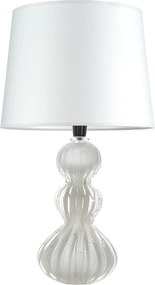 Abajur Murano Maldiva - Quartzo Pérola  Quartzo Pérola