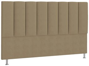 Cabeceira Casal Hannover P04 140 cm Suede - ADJ Decor