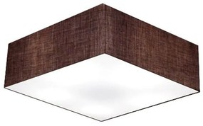 Plafon Quadrado Vivare Md-3002 Cúpula em Tecido 15/50x50cm - Bivolt