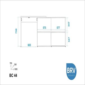 Mesa escrivaninha De Computador em L - Branco