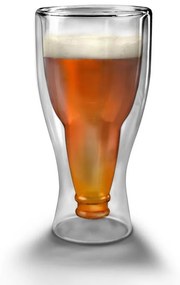 Copo de Cerveja em Formato de Garrafa