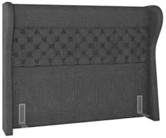 Cabeceira Cama Box Casal 140cm Trinidad Z37 Linho Cinza - Mpozenato