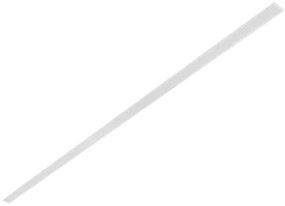 Perfil De Embutir Aluminio Para Fita Led 2M Stick Flat G - BRANCO