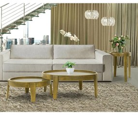 Conjunto Mesa de Centro e Lateral Penha -