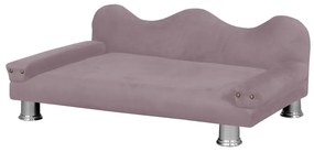 Cama Sofá Pet Meg Para Cães E Gatos Elegante e confortável Suede Crepe