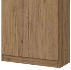 Guarda Roupa Multiuso Margarida 02 Portas de Abrir Rústico - Henn