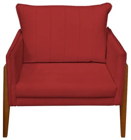 Poltrona Decorativa Milão Luxo Sala, de Estar, Quarto, Decoração - Maltak Decor - Bordô