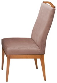 Conjunto 6 Cadeiras Decorativa Lara Veludo Crepe