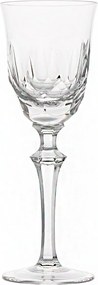 Taça de Cristal Lapidado Artesanal para Licor - 55 - Transparente  55 - Transparente