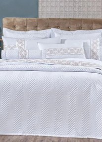 Enxoval Branco Queen 7 Peças