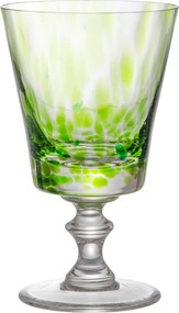 Taça de Cristal Lisa p/ Água e Suco 450ml - Verde Claro Verde Claro