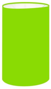 Cúpula Abajur Cilíndrica Cp-7002 Ø13x30cm Verde Limão