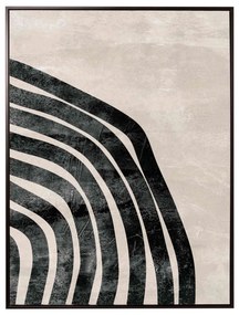Quadro de Parede Decorativo em Canvas Ondas 100x75x4 cm - D'Rossi