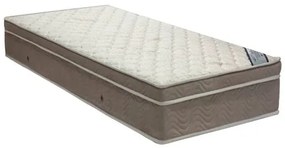 Colchao Light Superpocket Solteiro 88cm (LARG) Bege e Branco - 42548 Sun House