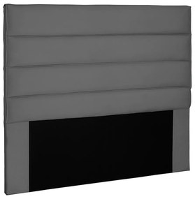 Cabeceira Decorativa 1,40M Guess Suede Cinza G63 - Gran Belo