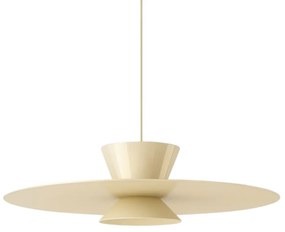 Pendente Tule Ø50X25Cm 1Xmr16 - Usina 25120/50 (ND-B - Nude Brilho, Igual a Cor 1)