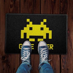 Capacho Gamer Decoração Geek 60x40cm Game Over
