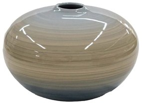 Vaso Bola decorativo em Cerâmica Carolina Haveroth – Borboleta Alto Brilho Kleiner