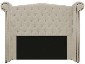 Kit Cabeceira e Calçadeira Veneza 140 cm Casal Suede Bege - ADJ Decor